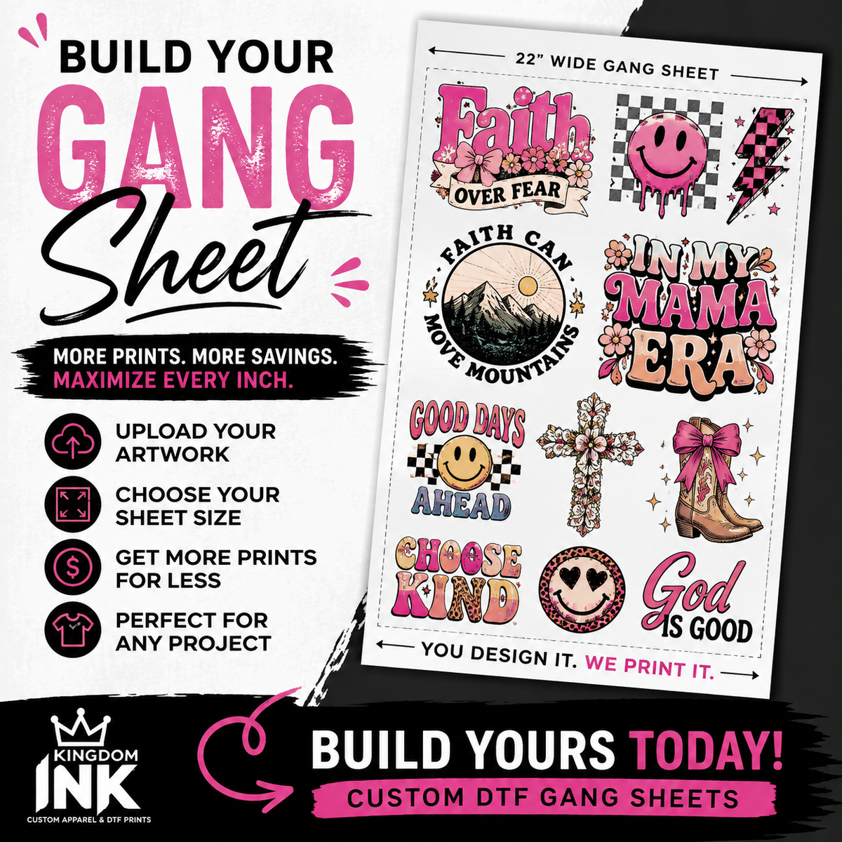 DTF Gang Sheets
