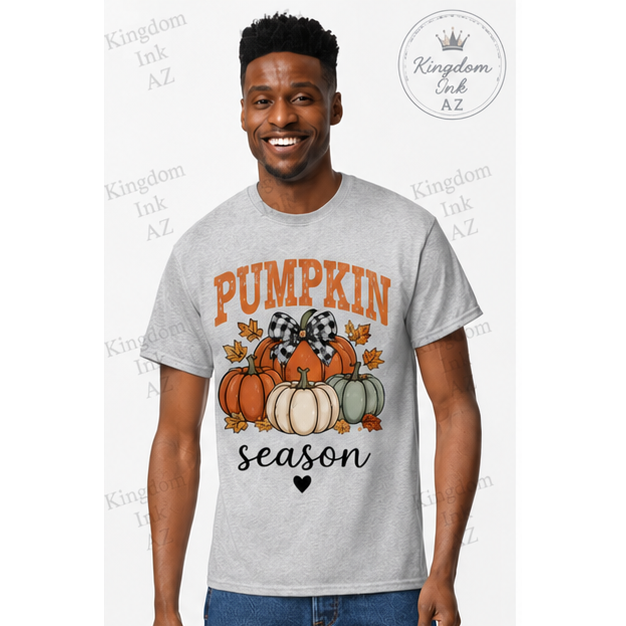 Pumpkin Season Kingdom Ink AZ watermarked shirt mockup